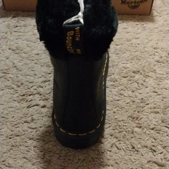 NIB Dr. Martens 1460 Serena Collar Combat Boots - Picture 10 of 11